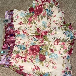 Floral skirt